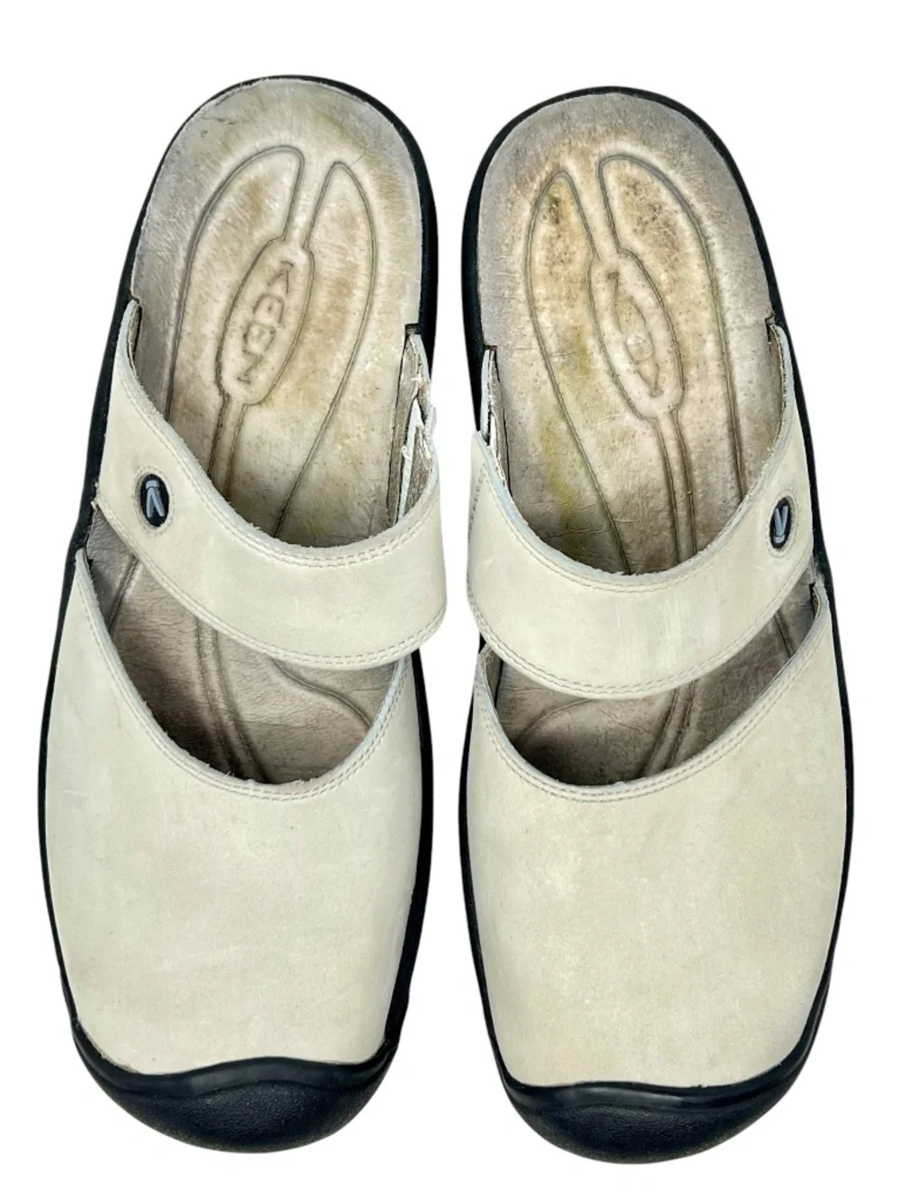 Women's Keen Light Gray Saratoga Slip On Mule size 9.5 - Picture 4 of 11